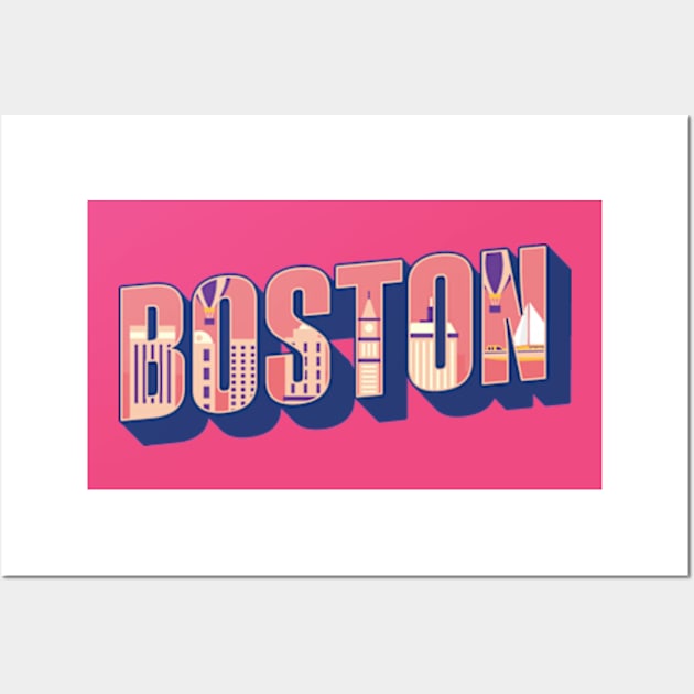 Boston Wall Art by Bernards